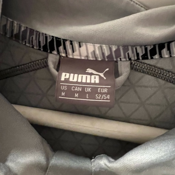 Puma Gray Lightweight Performance Jacket - Picture 2 of 2